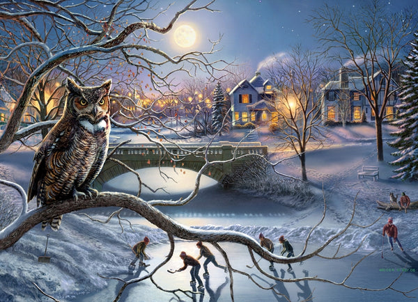 1000 pc Puzzle - Edge of Town