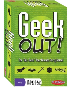 Geek OUT!  The "Out-Geek" Your Friends Party Game!