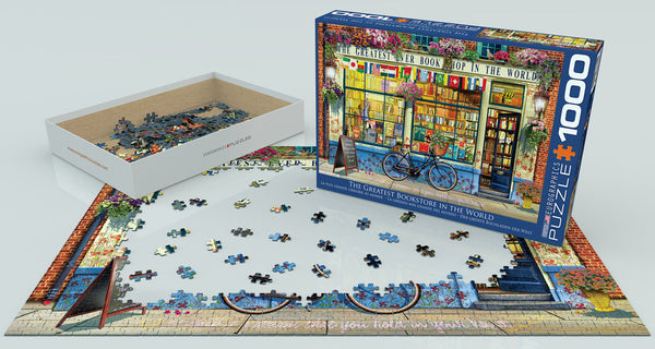 1000 Piece Jigsaw Puzzle - The Greatest Bookstore in the World