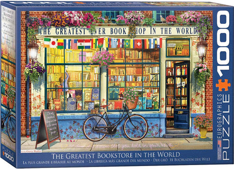1000 Piece Jigsaw Puzzle - The Greatest Bookstore in the World