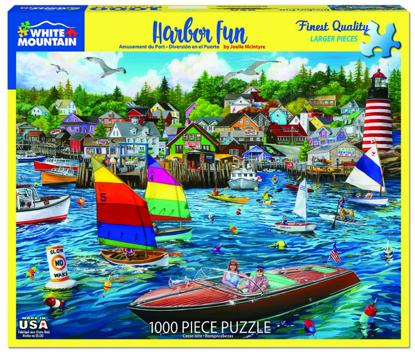 Harbor Fun - 1000 Piece Jigsaw Puzzle