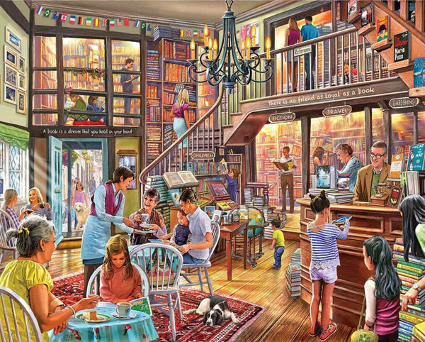 1000 Piece Jigsaw Puzzle - Local Book Store