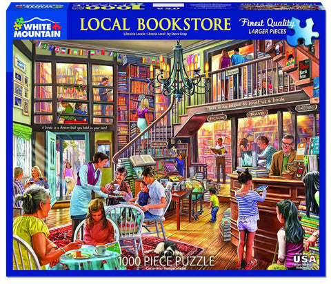 1000 Piece Jigsaw Puzzle - Local Book Store