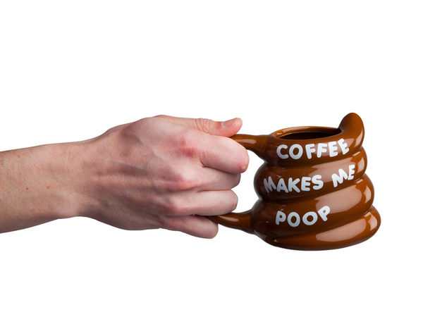 The Coffee Makes Me Poop Mug
