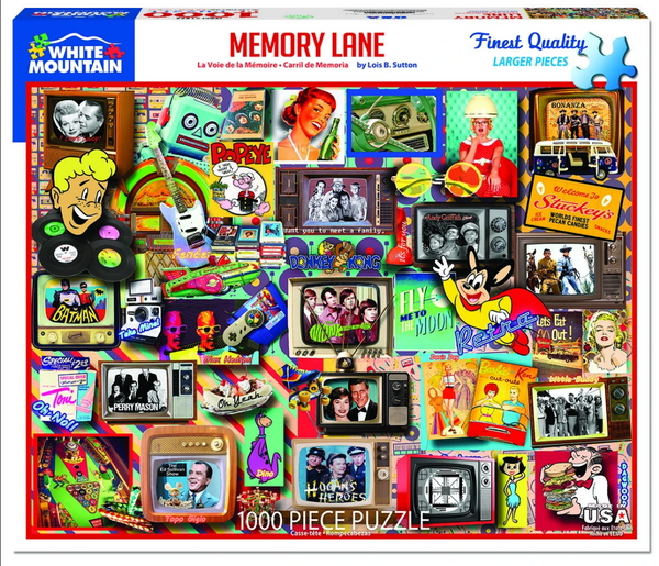 1000 Piece Jigsaw Puzzle - Memory Lane