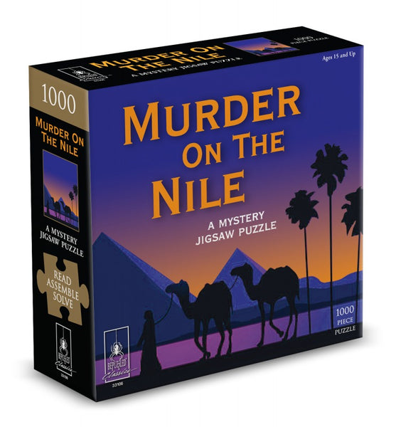 Mystery Jigsaw Puzzle  Murder By The Pyramids