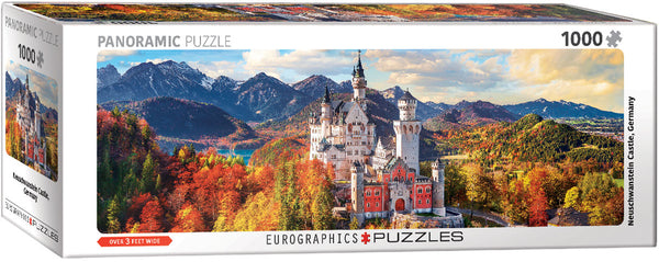 1000 Piece Jigsaw Puzzle - Neuschwanstein Castle in Autumn