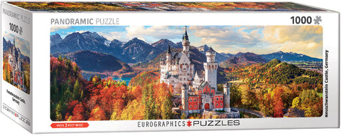 1000 Piece Jigsaw Puzzle - Neuschwanstein Castle in Autumn