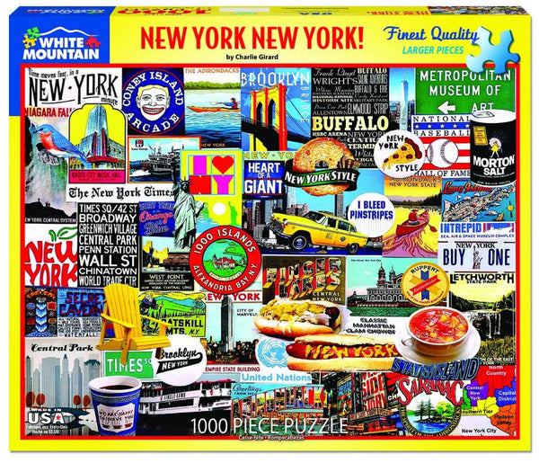 1000 Piece Jigsaw Puzzle - New York, New York