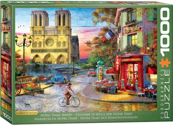 Notre Dame by Dominic  Davison 1000 Piece Puzzle