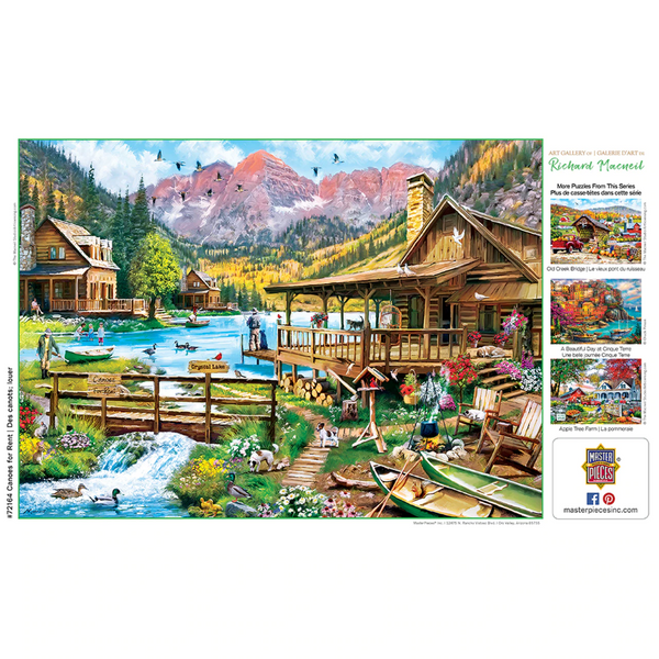 1000 Piece Jigsaw Puzzle  Old Creek Bridge