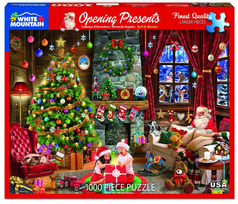 1000 Piece Jigsaw Puzzle  Opening Presents