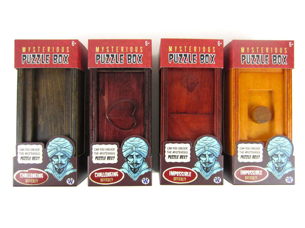 Mysterious Puzzle Box – Two Knob Box