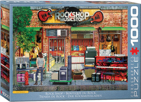 1000 Piece Puzzle- Rock Shop