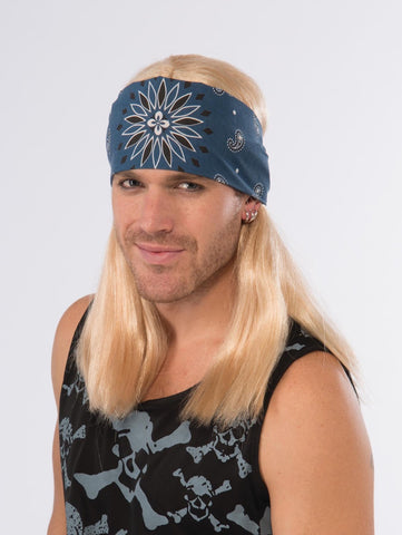Rock Star Bandana w/Wig
