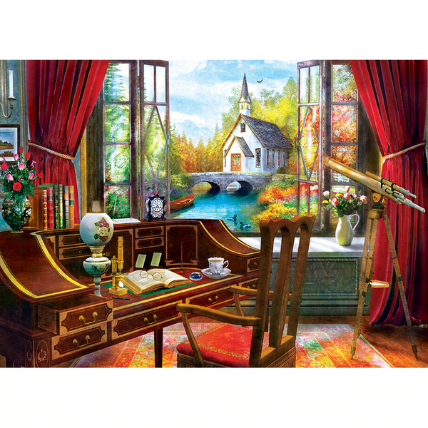1000 Piece Jigsaw Puzzle  The Study View