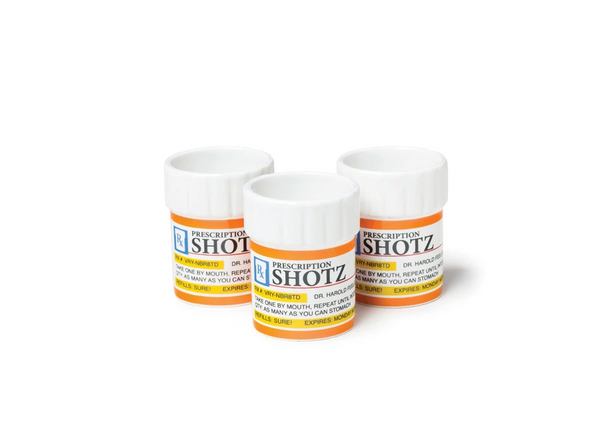 The Prescription Shot Glass Set