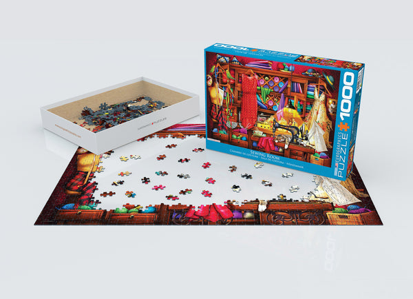 1000 Piece Jigsaw Puzzle  Sewing Room