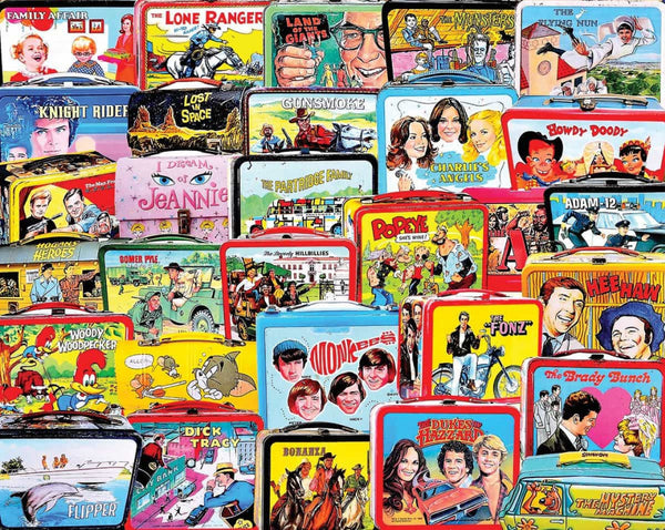 1000 Piece Jigsaw Puzzle  TV Lunch Boxes