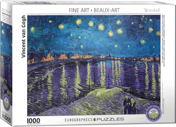The Starry Night Over The Rhon 1000 Piece Puzzle