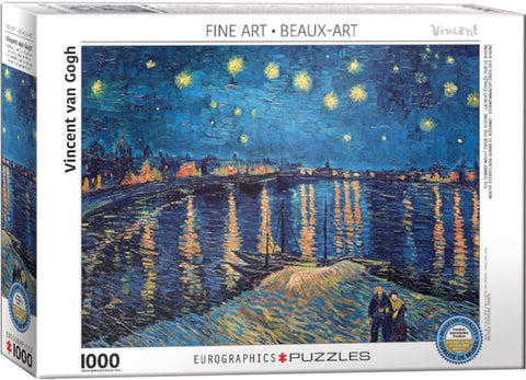 The Starry Night Over The Rhon 1000 Piece Puzzle