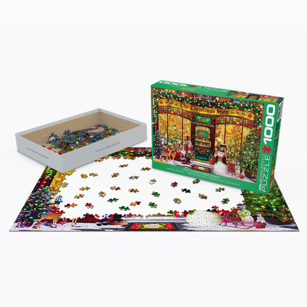 1000 Piece Jigsaw Puzzle - The Christmas Shop