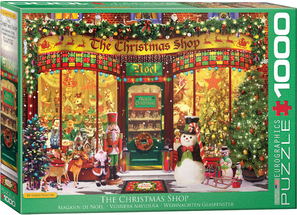 1000 Piece Jigsaw Puzzle - The Christmas Shop