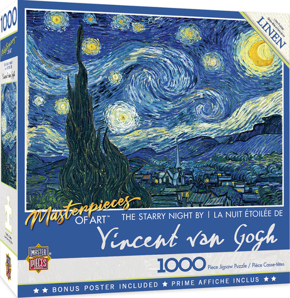 1000 Piece Jigsaw Puzzle - The Starry Night