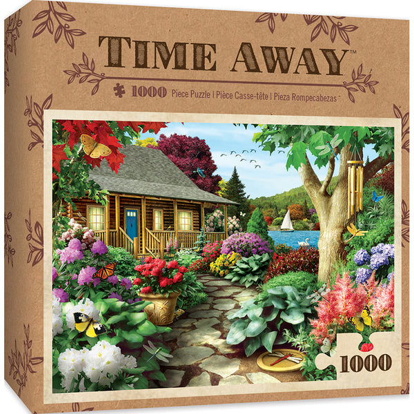 Time Away - Dragonfly Garden 1000 Piece Jigsaw Puzzle