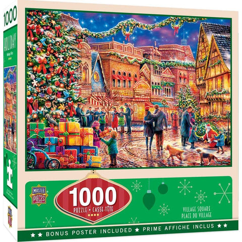 1000 Piece Jigsaw Puzzle  Village Square