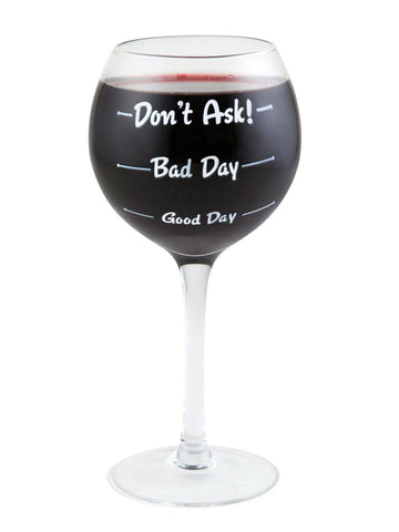 How Was Your Day? Wine Glass