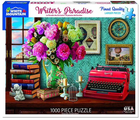 1000 Piece Jigsaw Puzzle — Writer's Paradise