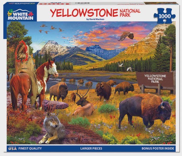 Yellowstone National Park 1000 pc Puzzle