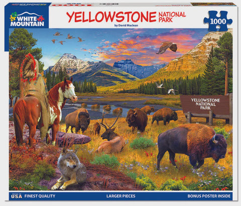 Yellowstone National Park 1000 pc Puzzle