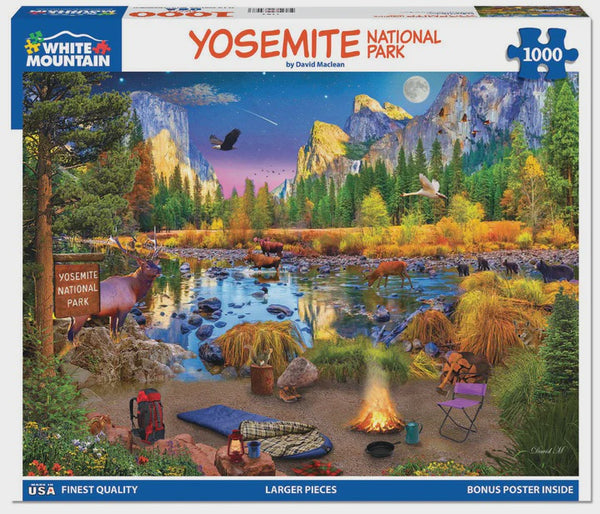 Yosemite National Park 1000 Pc Puzzle