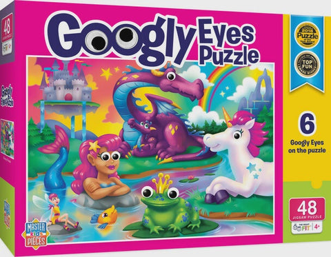 48 pc Puzzle - Googly Eyes - Fantasy Friends