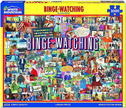 1000 pc Puzzle Binge-Watching