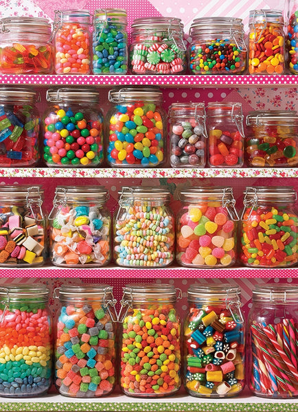 500 Piece Jigsaw Puzzle  Candy Shelf
