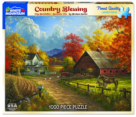 1000 Piece Jigsaw Puzzle  Country Blessings