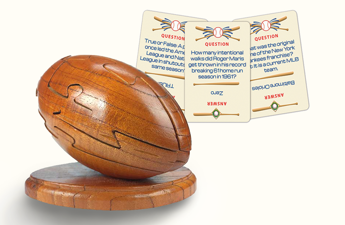 Ultimate Sports Football Puzzle & Trivia Cards - George & Co.
