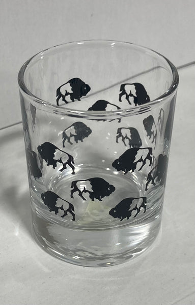 Buffalo Wrapped Jigger 3oz Black