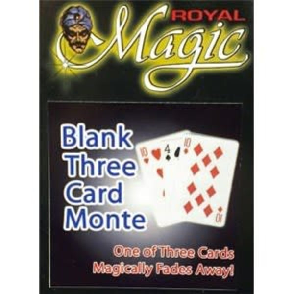 Blank Three Card Monte
