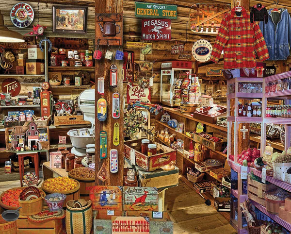 1000 pc Puzzle -  Country Store Seek & Find
