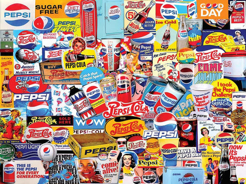 500 Piece Jigsaw Puzzle — Pepsi