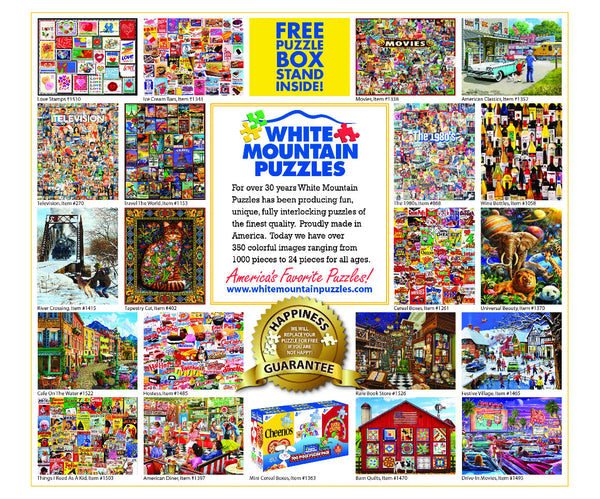 500 Piece Jigsaw Puzzle  Old School Candy