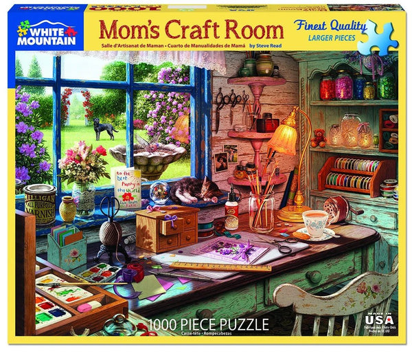 1000 Piece Jigsaw Puzzle - Moms Craft Room