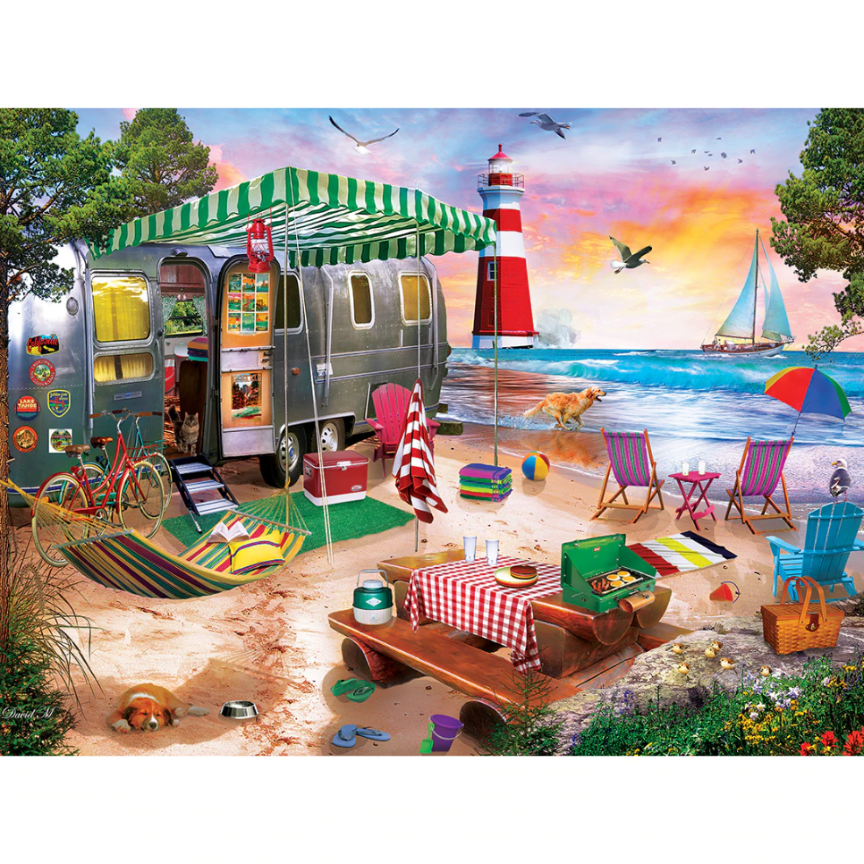 Paradise Beach (1000 Piece Puzzle) 