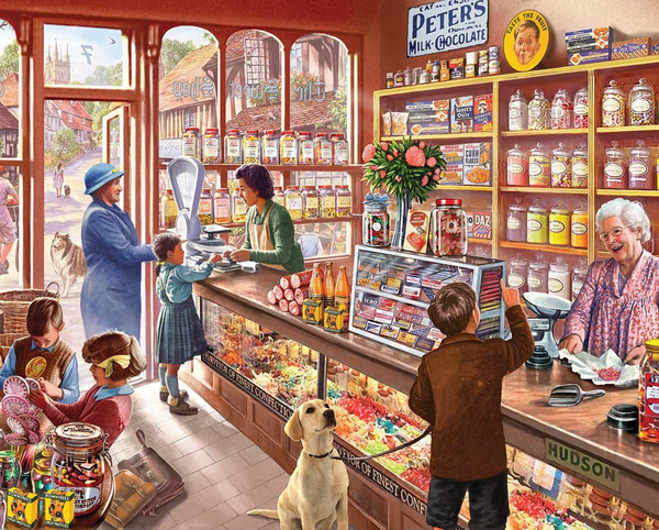 Old Candy Store  1000 Piece Jigsaw Puzzle