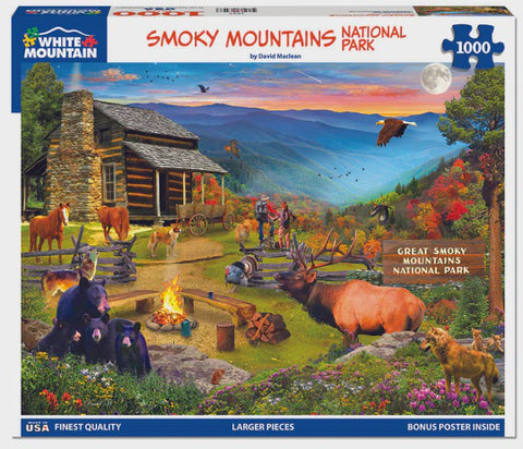 1000 pc. Puzzle-Great Smoky National Park