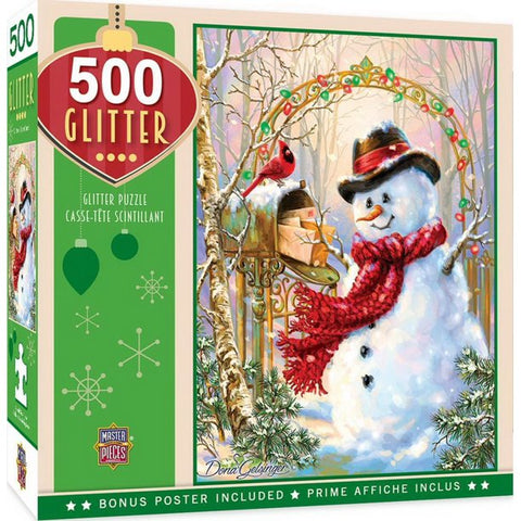 500 Piece Jigsaw Puzzle  Letters to Frosty